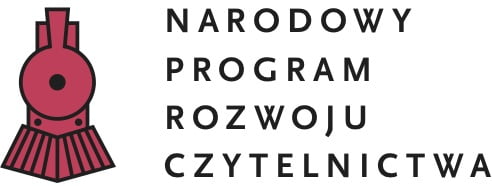 Infografika przedstawiająca logo Narodowego Programu Rozwoju Czytelnictwa